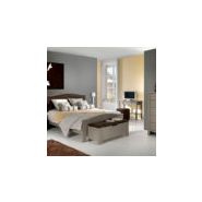 Dolco000a - Bureau droit moderne DOLCE - Meubles Minet - Laque Argile - Largeur 840 mm_4