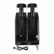 Machine à granité professionnelle 2 cuves de 12 litres - Série U - Polar - UA045_4