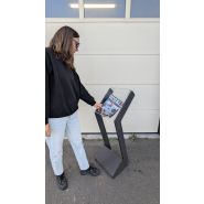 Présentoir pour revues extérieur/intérieur ACIER ou BOIS_4