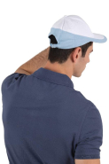 Racing - Casquette bicolore 6 panneaux - 100% coton sergé brossé épais - Réf: KP045_4