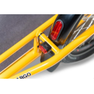 Remorque mécanique pour vélo cargo tractable à la main, conçue pour les déplacements urbains - Capacité 200kg - Carla compétition JHOG_4