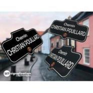 Plaque de rue - Aluminium ou Thermoplastique - WP Signalisation_4