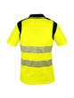 Polo haute visibilité jaune et bleu - 55% coton / 45% polyester - 170 g/m2 - Bandes rétro-réfléchissantes segmentées_4