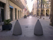 Borne en béton Rodas avec leds, Base_4