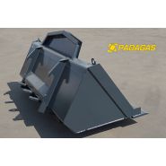 KTC-110 - Godet de construction Padagas - capacité 1,1 m3 - compatible Faresin, Merlo, Manitou_4