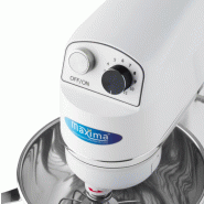 Mixer planétaire - 7 L - jusqu'à 2 kg de pâte - blanc | Maxima - 09300154_4