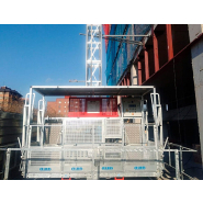 Monte-matériaux avec personnel accompagnant - capacité de charge 2000 kg - PT 2000_4