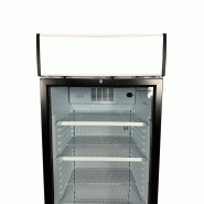 Réfrigérateur 1 porte en verre sens ouverture porte gauche l595 7464.0088 COMBISTEEL_4