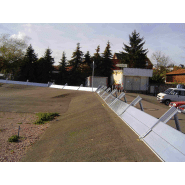 Dispositif anti-inondation démontable mobile et auto-stable Flo-Mob K - aluminium résistant - hauteur max 1,35 m_4