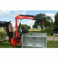 Grue auxiliaire Fassi M20A - capacité de levage jusqu'à 2,24 tm - bras hydraulique jusqu'à 4,00 m_4