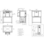 Mar 56 ws machine à glace en écailles à groupe intégré - scodif scotsman - 360/400 kg/24h_4
