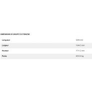 Dg175 gc (monophasé) groupes électrogènes industriel à gaz - caterpillar -  classification gaz naturel 175 kw_4