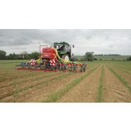 Bineuse inter-rangs avec parallélogrammes et roues Farmflex
