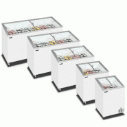 Congélateur vitré de crème glacée IC101SCEB LED (100 / 85) blanc TEFCOLD_4