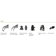 Grappin forestier professionnel - pour pelle de 2 à 18T, grue de 0.2 à 3.5T - construction en WELDOX 700_4