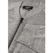 Cardigan pour hommes - Mélange gris - Phoenix Men - Nimbus_4