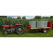 Gv 40 br benne agricole à ridelles démontables - devès - charge 4 t_4