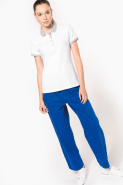 Polo piqué bicolore femme - Kariban - Réf: K259 - 100% coton piqué pré-rétréci - 180 g/m²_4