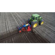 Châssis robuste avec roulements indépendants sur la draineuse ZIBO