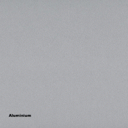 Armoire double version design - Quadrifoglio - Blanc pastel, Gris aluminium_4