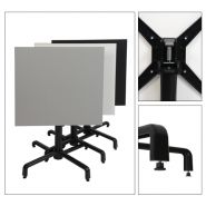 Table extérieure compacte pour bar ou restaurant