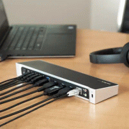 Station d'Accueil USB 3.0 à  3 àÉcrans avec 2x 4K DisplayPort et HDMI - Hub USB-A à  5 Ports (1x Fast-C_4