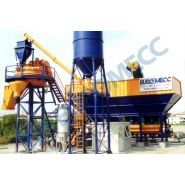 Euro Mix/MP centrale à béton - Euromecc - 10 à 88 m3/h - béton de haute qualité pour préfabrication_4