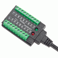 EXSYS EX-13003 Câble USB vers série 1S RS-232/422/485/TTL, bloc terminal, 1.0 m (chipset FTDI)_4