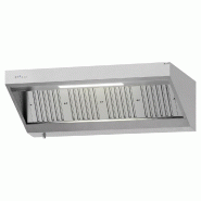 Hotte murale inox 1m80 avec moteur, régulateur, filtre et éclairage | Profondeur 900 mm_4