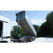 Benne TP aluminium lisse Socari - Volume 23 m3 à 30 m3 - Châssis et carrosserie performants_4