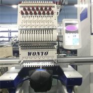 Brodeuse industrielle - Shenzhen Wanyang - 15 aiguilles - Tête simple pour monogrammes_4