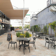 Chaise terrasse de restaurant Sorgues - NOIR_4