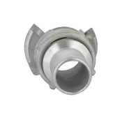 Demi-raccord symétrique avec verrou - DN 40 mm - Embout annelé Ø 35 mm - Alu_4