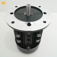 Moteur électrique monophasé 220V 3kW - 1500 tr/min - Bride B5 - Cemer MY - Condensateur permanent_4