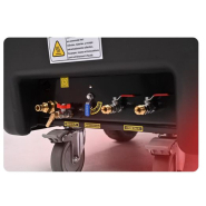 Nettoyeur vapeur industriel tout électrique avec une conception durable améliorée, une vapeur sèche sans émission, une capacité d'eau accrue et un écran LCD lumineux - Optima XE27K_4