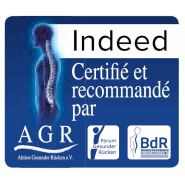 Fauteuil ergonomique de bureau design - écologique et durable - assise rembourrée confortable - INDEED_4