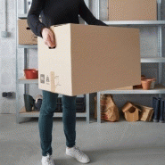 Carton 96 L - 60 x 40 x 40 cm - Rangement en carton robuste_4