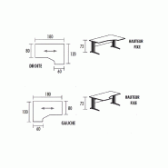 Bureau d'angle compact avec goulotte passe-câbles So Enix_4