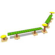 Parcours agility personnalisé - 8 obstacles pour chiens - Développe agilité et psychomotricité_4