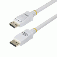 StarTech Cble DisplayPort 1.2 de 1,8m Blanc Certifié VESA_4