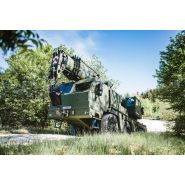 Grue mobile polyvalente Liebherr avec capacité de 36,6 tonnes