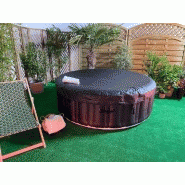Spa gonflable rond BACHATA - 4 places - Ø 180 x H. 65 cm - 120 jets - Chauffage jusqu'à 41°C_4