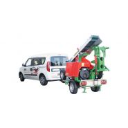 Combiné à bois de chauffage Magika Universal 16-18 tonnes - Thor - diamètre de coupe 38 cm - longueur de fendage max 50 cm - commandes manuelles et construction compacte_4