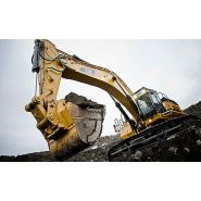 Godet d'excavation à usage normal avec lame de nivellement - caterpillar finance france - 1 300 mm (51,2 in) - capacité 1.43 m³_4