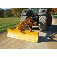 Lame niveleuse hydraulique renforcée_4