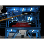 Nouvelle centrale à béton de 90 m³ - Mélangeur double arbre 2250L, trémie à agrégats 45m³, silo à ciment 100T_4