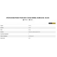 550-9345 godet d'excavation à usage normal - caterpillar finance france - 750 mm (30 in) - poids 454 kg_4