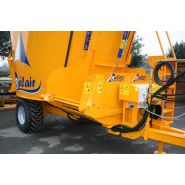 Drakkar monovis - Mélangeuse agricole Bélair - Capacité 8 à 16m3 - Vis verticale large et pesage électronique_4