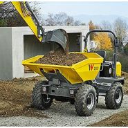 Dw50 dumper sur pneu - wacker neuson - 5000 kg_4