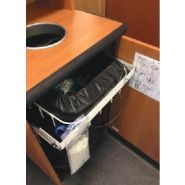 Support sacs poubelle pour îlots de tri et armoire à déchets ou système Longopac® FLEX (sacs chaussettes)_4